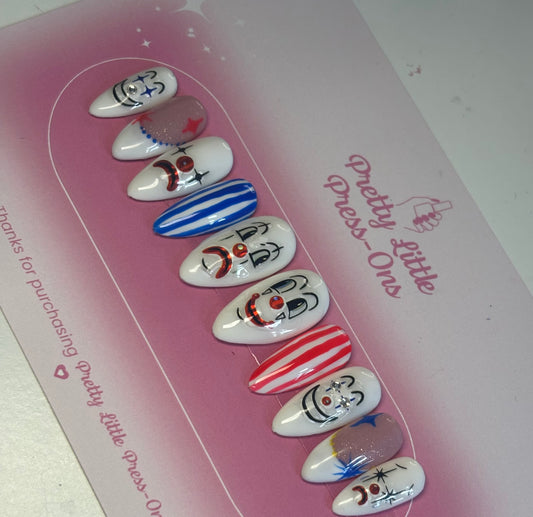 Clown Nails